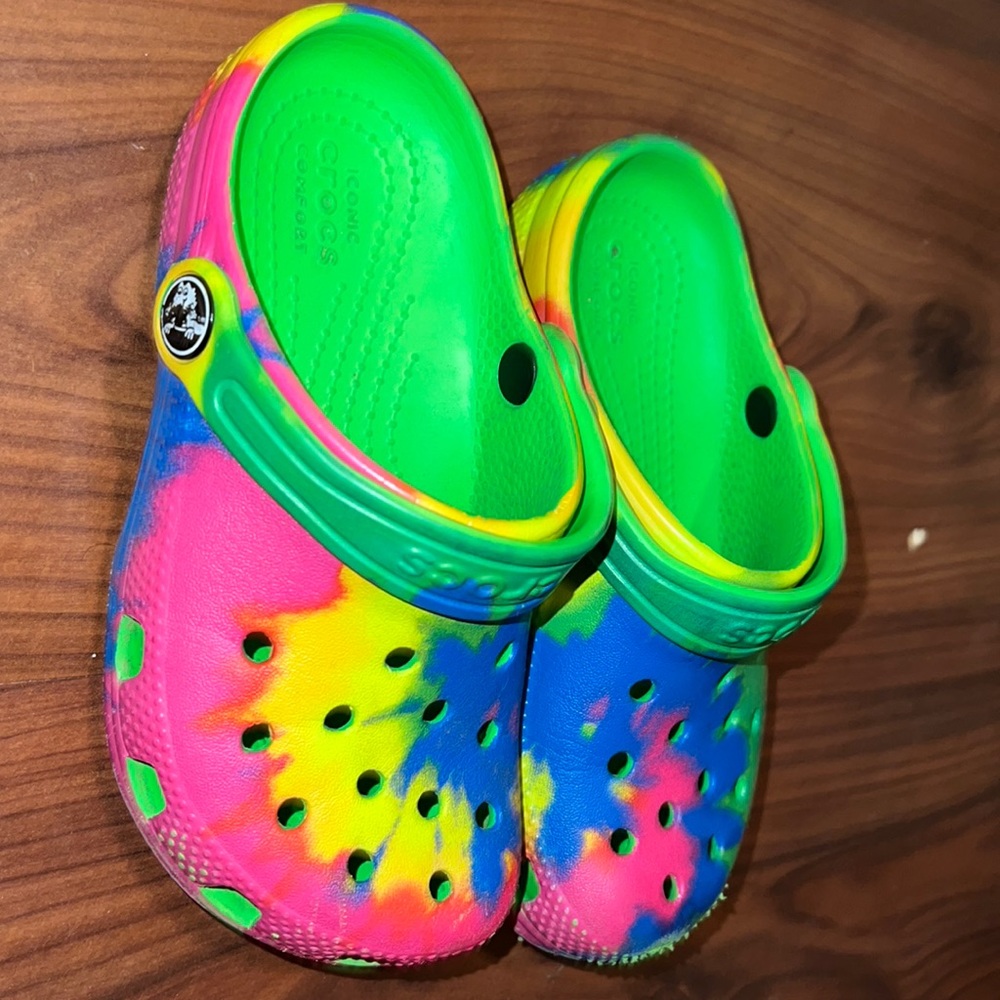 Rainbow crocs 🌈